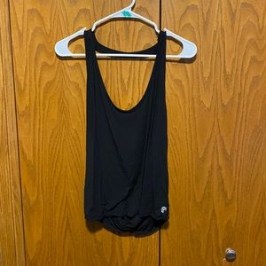Born primitive large open back tank black